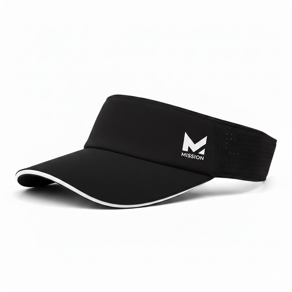 ストラクチャードバイザー - 汗をかいてもサラッとドライ、運動後の汗冷えを防ぐ吸汗速乾サンバイザー