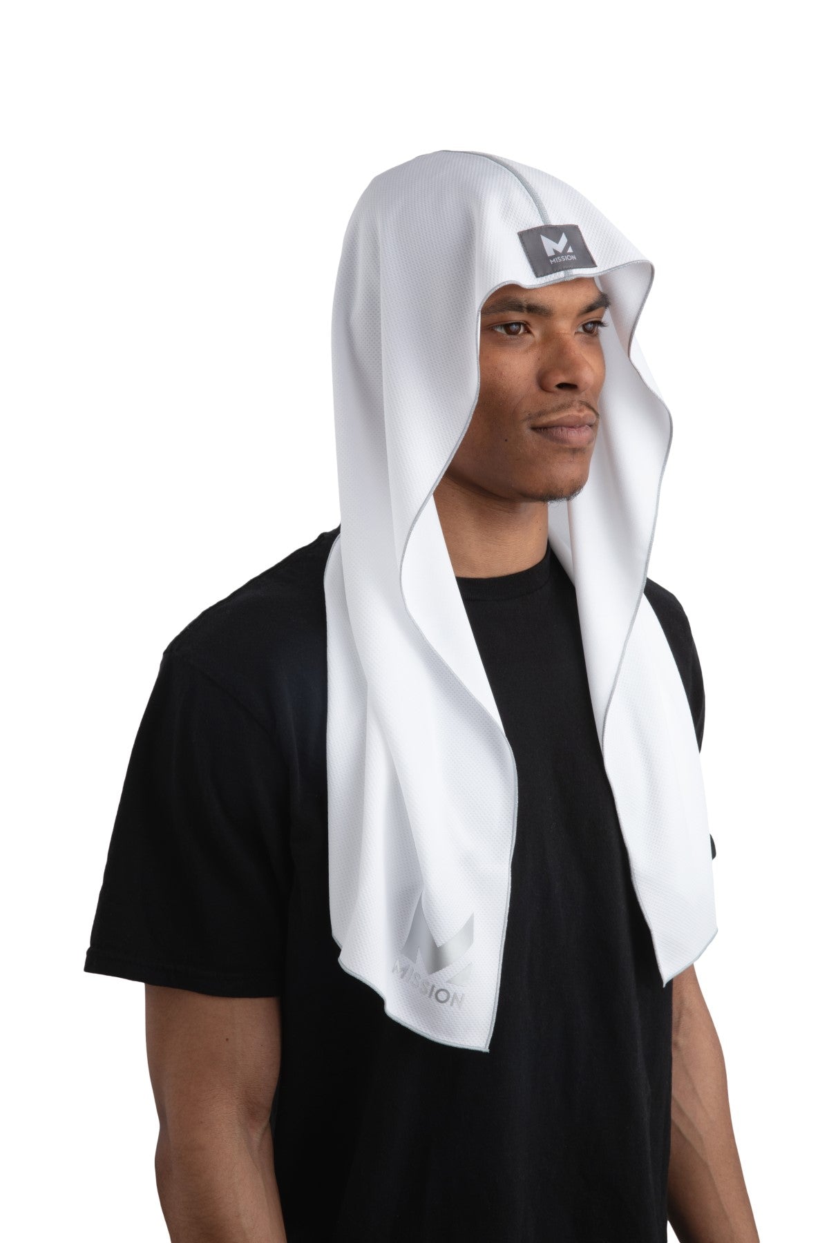 フーディータオル - UPF50で紫外線も防げる、汗をかいてもサラッと